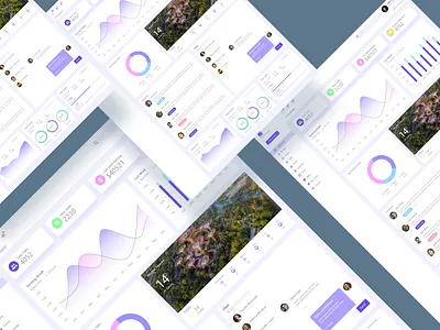 Dashboard UIUX Design business dashboard ui summery uidesign