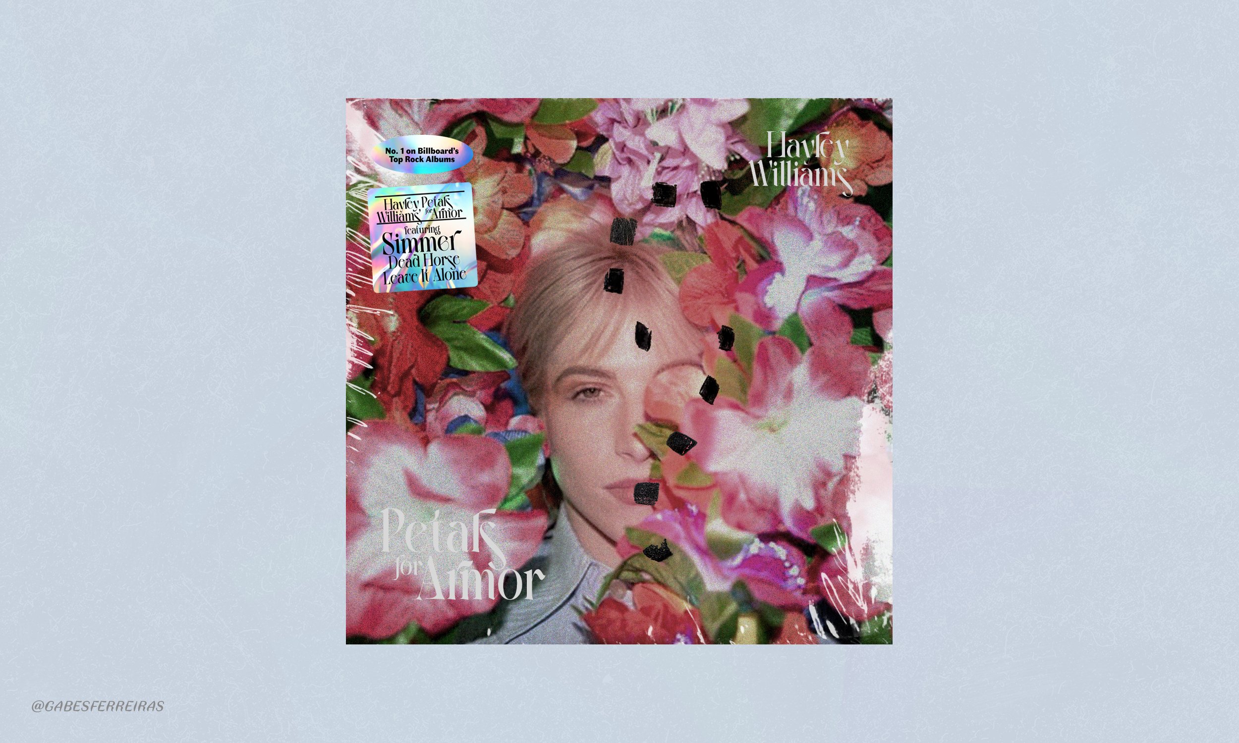 Petals For Armor Vinyl Concept album album artwork album cover concept concept design cover graphic graphic design hayley williams paramore vinyl