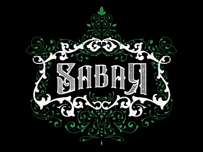 sabr design drawing handdrawn illustration illustrator lettering type typography vector vintage
