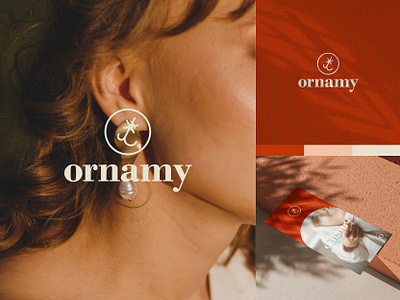 Ornamy brand identity branding brandmark design elegant graphic designer jewelry logo jewelrybrand logo logodesigner logoidea logomark logoprofessional logowork nextmahamud premium rebranding spa visual design