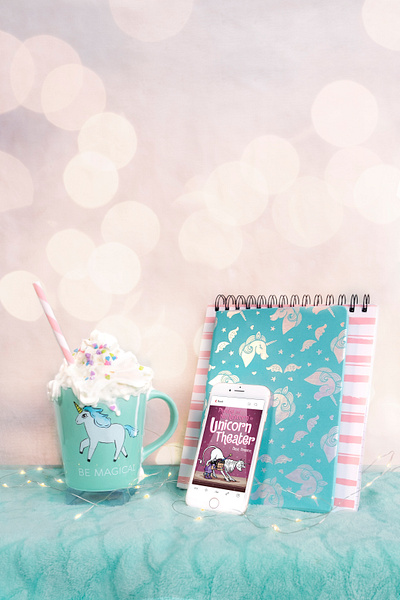 Kobo x Indigo "A Mug For Every Reader" bokeh cozy cute daydream display ebooks editing fairylights happy photo photograph photography photoshoot product product launch sprinkles unicorns