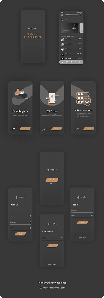 Bank App Shot - Ui Design app application design free illustration shot ui ux