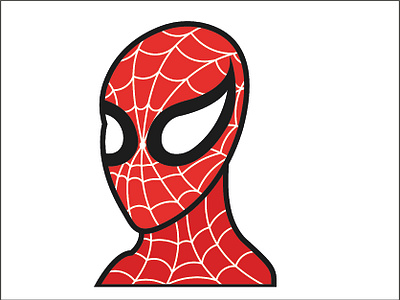 SPIDER MAN 01 design illustration logo minimal