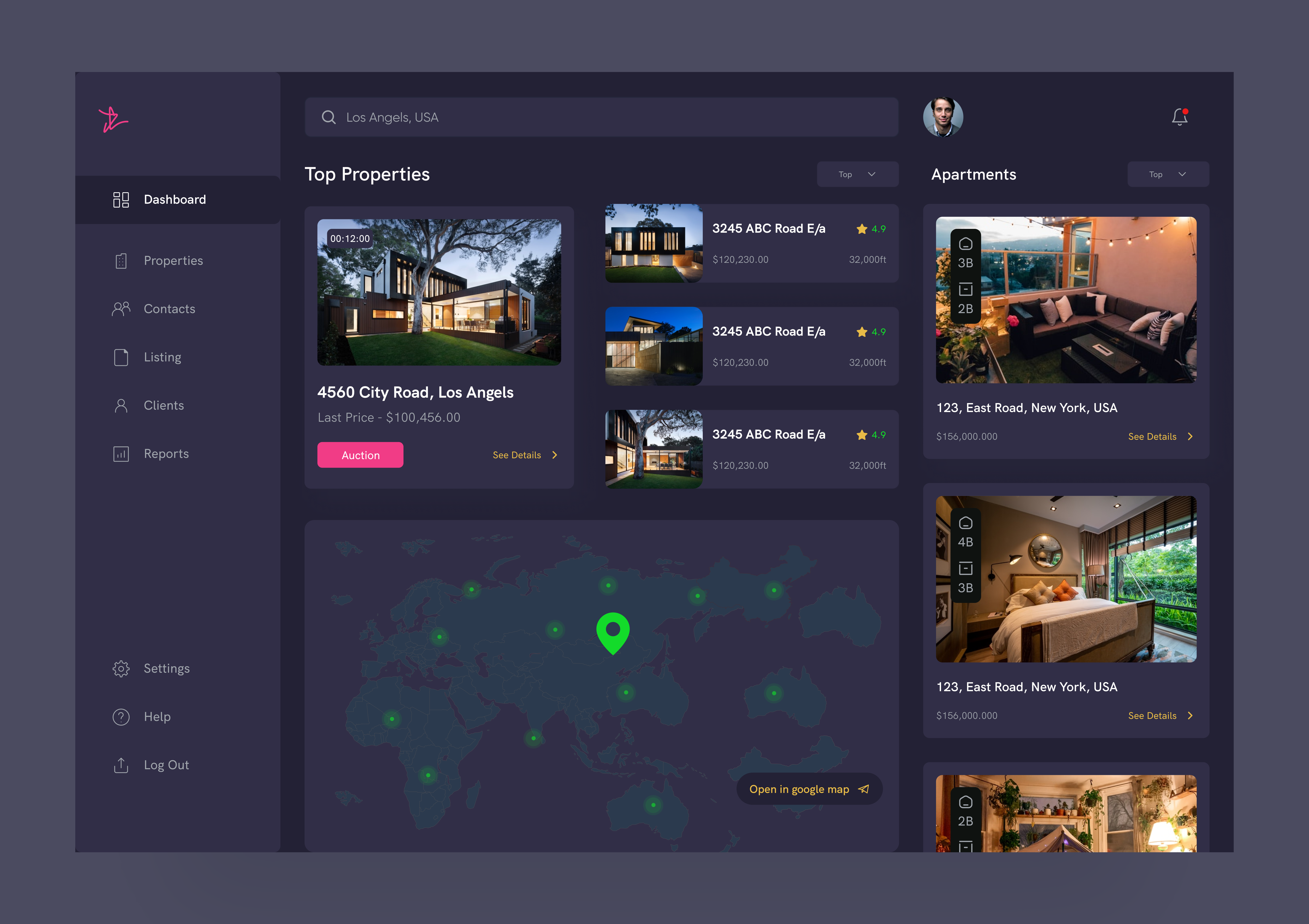 Property Marketplace Dashboard apartment dashboard design landingpage property property management real estate real estate agency real estate agent real estate app real estate web app real estate website realestate realtor realty ui uiux ux web app webapp