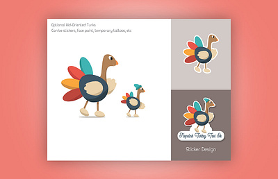 Turkey Trot Branding 5k event event branding fundraising illustration jogging logo nonprofit running