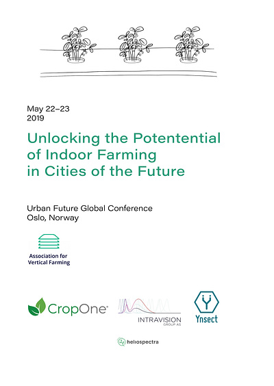 Vertical Farming Poster from Oslo 2019 agriculture association of vertical farming conference design farming food german growing hydroponic indoor agriculture norway norwegian oslo plants poster sustainability vector vertical vertical farming