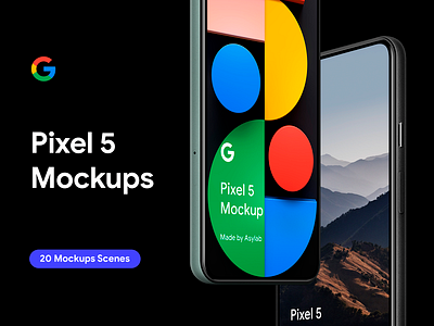 Google Pixel 5 - 20 Mockups Scenes - PSD 2021 bundle customizable device google google mockup google pixel 5 google pixel 5 mockup google pixel mockup mobile mockup new phone pixel 5 pixel 5 mockup pixel 5 mockups pixel mockup presentation psd smartphone