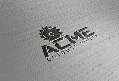 Logo Design acme logo art branding design graphic design illustration logo outdoor outdoor logo power vector