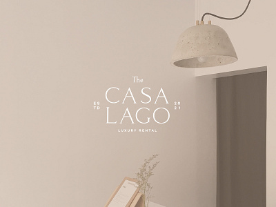 The Casa Lago | Logo Design brand brand design brand identity branding branding design graphic design logo logo concept logo design logotype minimalist design