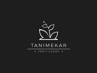TANI MEKAR logo branding design flat logo minimal