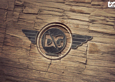 Wood Surface 3D Logo Mock-up design design template designs illustration latest 2020 menu menu design menu design template psd psd mockup web