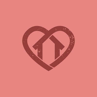 House in the Heart heart house icon