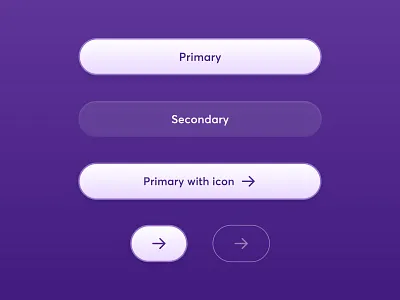 Button Styles for Mobile App - Design System 3d app design button button design button states component cta button design system elements glossy minimal mobile mobile app mobile app design mobile ui rounded switch toggle toggle switch ui