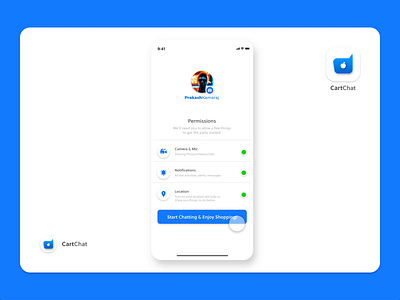 CartChat - Product Design 02 animation app branding conversational ui conversion design designer graphic design icon illustration interaction design logo mobile app design mobile ui motion design motion graphics texting ui uidesign ux