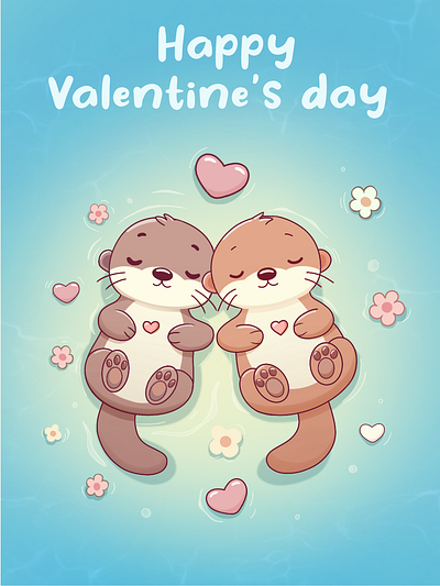 Happy Valentine’s Day book cover book illustration brand character characters concept design design illustration mascots postcard