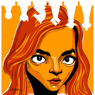 Let's play adobe art caricature design digital portrait drawingart fashion illustration fashion illustrator illustration illustration digital illustrations poster art vector illustration