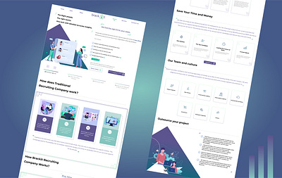 Brack it website employees figma figmadesign ui ux uidesign uiux web design web designer web ui webdesign website website design websites