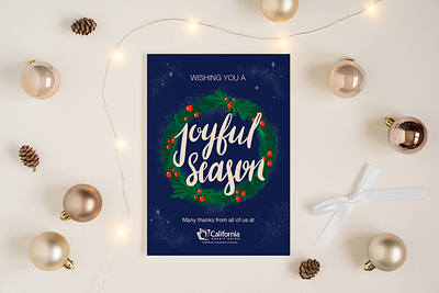Christmas Card christmas card christmas tree wreaths