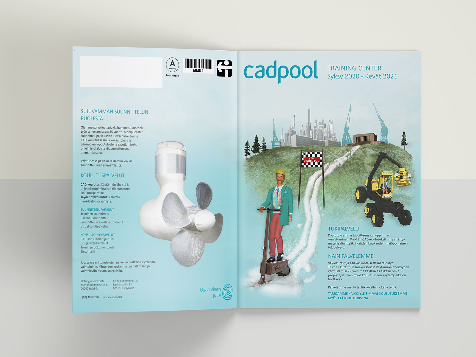 Example of Cadpool Course Calendar 2020 - Cover