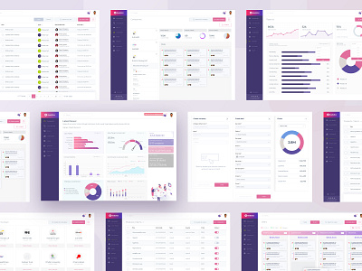 Marketing & Sales Dashboard admin analytics dashboard data marketing reports sales