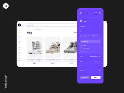 Marketplace UIKIT 18design clean clean ui components design system interface market marketplace minimalism product design ui uidesign uikit uikits