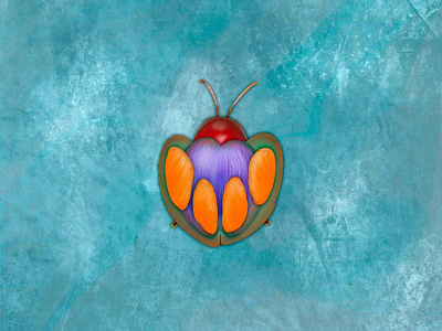 Letting go of fear #2 branding bug colors design illustration illustrator logo logo designer minimal ui vector