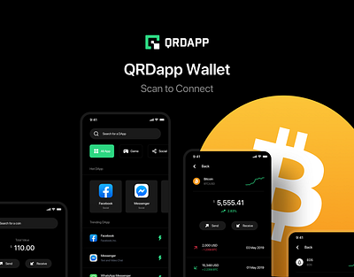 QRDApp Wallets - 𝐂𝐑𝐘𝐏𝐓𝐎𝐂𝐔𝐑𝐑𝐄𝐍𝐂𝐘 𝐀𝐏𝐏 crypto currency crypto exchange crypto wallet cryptocurrency design a day exchange maydesign motion design product sketch sketchapp thietkecotam ui design ux ux ui uxdesign uxui visual design