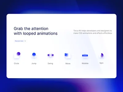 Loops icons section bootstrap branding css glassmorphism html icon set icons interaction loops torus kit ui