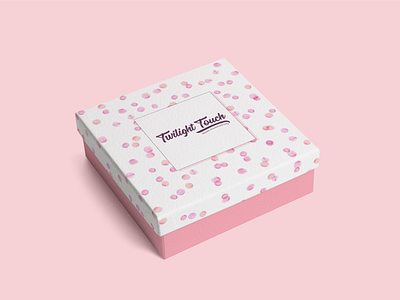 Twilight Touch - Logo and Branding branding gift box identity branding labeldesign logo logotype pink wordmark