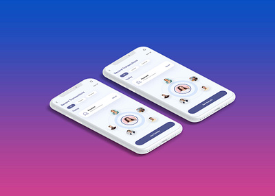Free Minimalist Phone App PSD Mockup download mockup mockup mockups psd