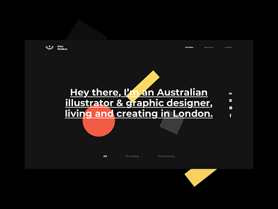 Elementor Portfolio Template Kit design elementor gallery graphicdesign hero homepage ui homepagedesign illustration portfolio template typography ui uiux vector web webdesign website websitetemplate webtemplate