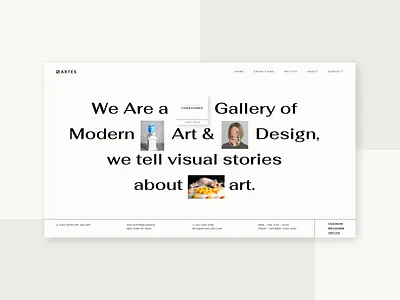 Art Gallery Template Kit art contemporary art elementor elementor templates gallery graphic design hero homepage interface template ui uiux ux web web design webdesign webdesigns websitetemplate