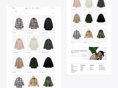 Vigo - ecommerce Fashion Shop Design - Products design ecommerce ecommerce design ecommerce shop fashion shop onlineshop product page products shop template shopdesign ui ui ux uidesign web webdesign