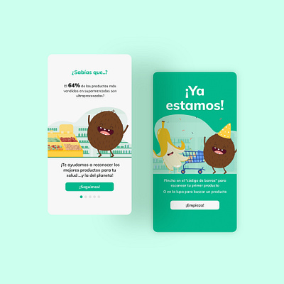 Onboarding for ElCoCo app app brand branding design graphic graphic design ui vector