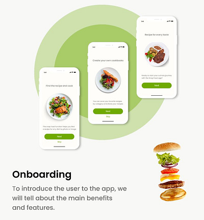 Scan food - Recipe app adobexd app design icon ui ux