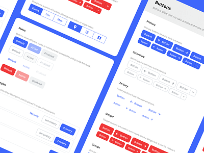 Crystal Design System - WorkInSync button guidelines buttons states design system workinsync