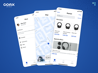 COAX Mobile Design System - Part 1 design design system interface mobile mobile app design mobile application mobile design ui uiux