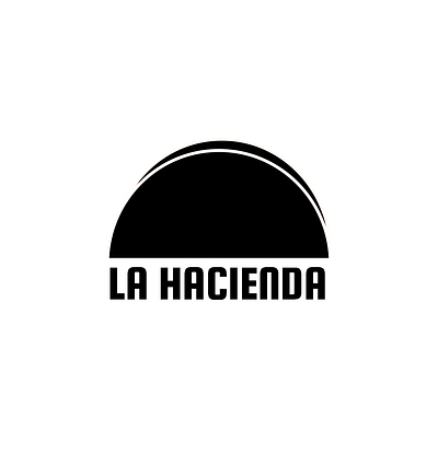 Logo La Hacienda art brand branding design direction food graphic illustraion illustration art illustrations logo logodesign logotype tacos typography