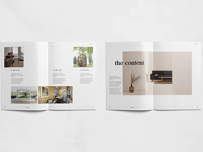 Layout Teknik architect architecture design editorial graphic design indesign interior layout magazine minimalist print design spreads template design templates typography