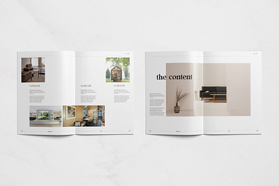 Layout Teknik architect architecture design editorial graphic design indesign interior layout magazine minimalist print design spreads template design templates typography