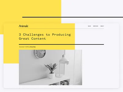 Animalz Blog Post animalz blog design ui ux