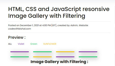 Image filtering using JavaScript css css3 csseffects cwb html html css javascript js