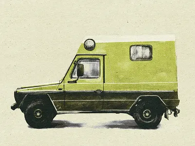 Mercedes-Benz 250 GD Custom Camper