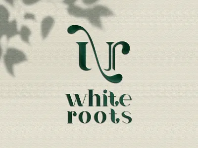 White Roots: Luxury Gifting branding design gifting logo graphic design graphicdesign logo luxury logo midnight green monogram