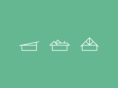 Real Estate Iconography 3 cities dallas estate green highland home house houses icon icons minimal mint modern monoweight park real texas three white