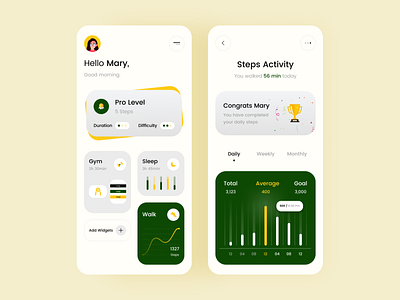 Fitness App app app design body excercise fitness fitness app gym gym app health mobile app mobile app design mobile application mobile design mobile ui mobileui strength trainer ui ux workout