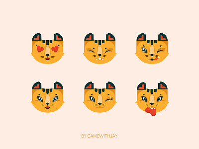 Happy cheetah 2021 animal animal logo cartoon cartoon character charachter design cupid design emoji emotions flat graphic design happy illustration in love positive emotions tiger valentine vector vectorart