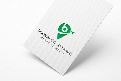 Travel BOOKIN Logo Design clean clean design design logo logo design minimal