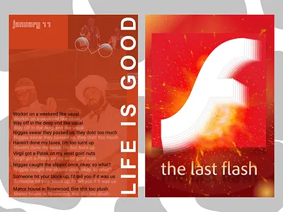 2 posters design poster