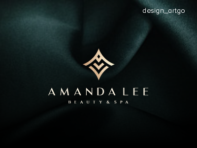 AL logo allogo beauty salon beautyandspalogo branding design flat logo luxury design luxury logo minimal simple simple logo design typography
